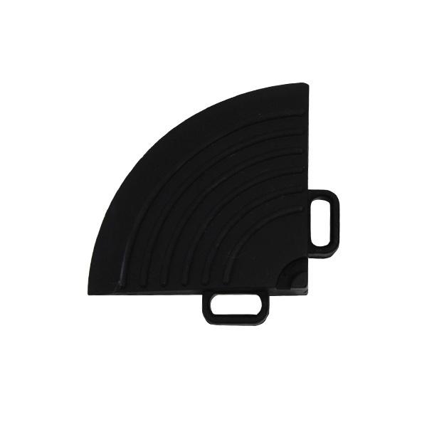 TECTile テックタイル：コーナー（ガレージタイル 防炎 床材 連結 マット 車 車庫 バイク ...