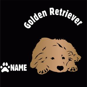 切り文字と犬のステッカーの色を替えるの詳細画像1