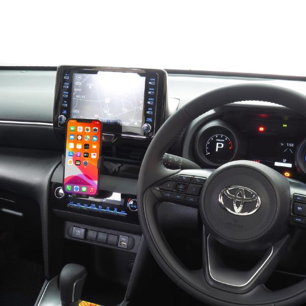 ヤリスクロス専用スタンドセット BSA35 トヨタ ヤリスクロス用 重力式ホルダーセット 車載ホルダ...