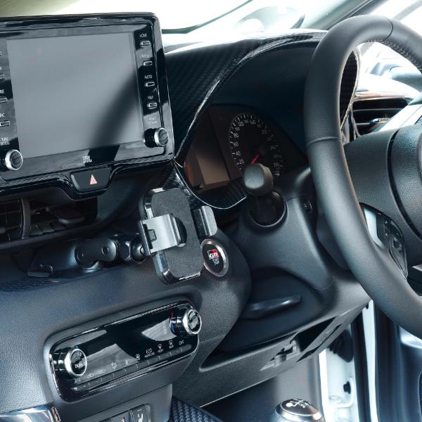 ヤリス GRヤリス前期 専用スタンドセット BSA46 トヨタ ヤリス/GRヤリス用 ワイヤレス充電...