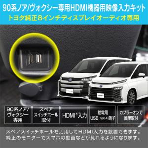 HDMI映像入力キット HDK02A ノア/ヴ...の詳細画像1