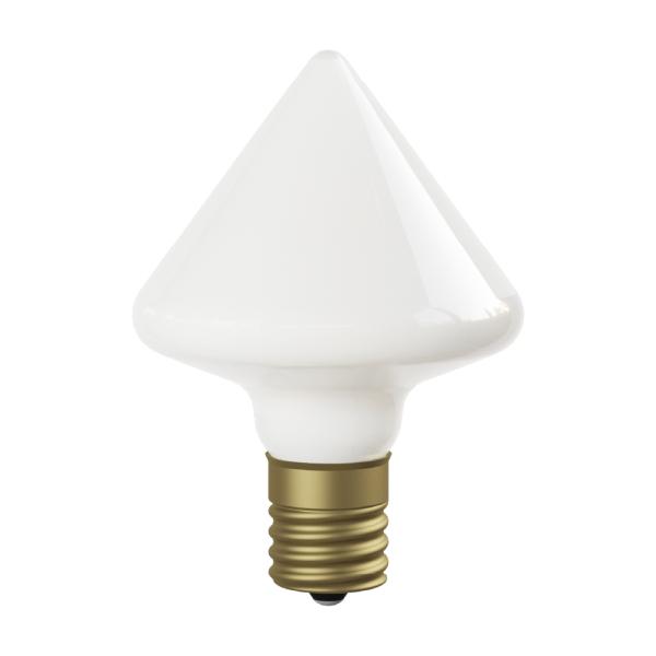 フィラメントLED電球「Siphon」プチ　円錐　ホワイト（グロス）LDF103D E17 ホワイト...
