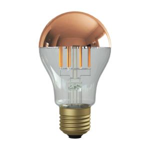 【3年保証 フィラメントLED電球「Siphon」ザ・バルブ LDF61D】E26 Copper mirror Tミラー アンティーク インダストリアル ブルックリン 間接照明 ランプ｜only1-led