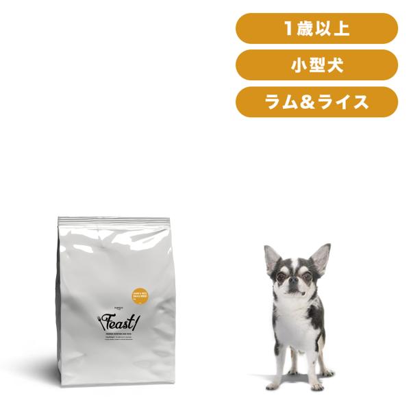 INUMESHI　フィースト　ラム&amp;ライス　1歳以上　小型犬用　5kg