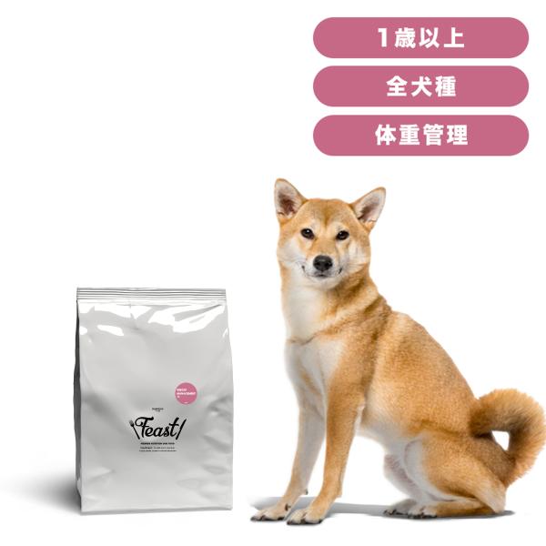 INUMESHI　フィースト　体重管理用　1歳以上　中型犬用　5kg