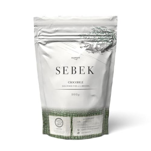 INUMESHI　SEBEK（セベク）　100g おためしパック ワニ肉　全犬種　全年齢用　穀物不使...