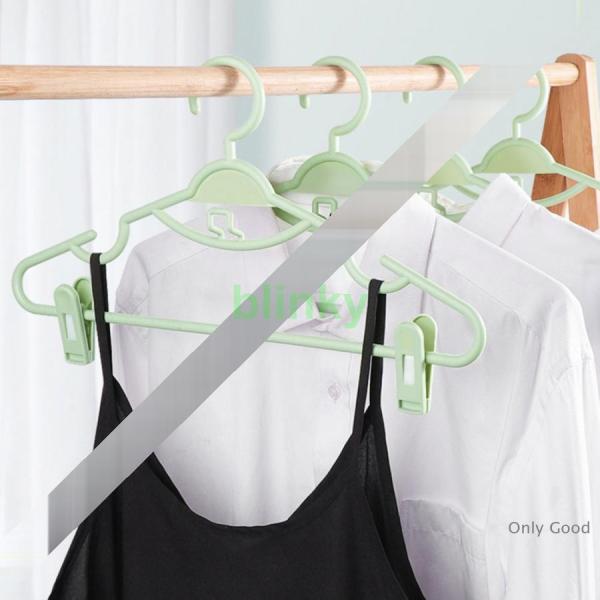 ズボンハンガー 省スペース スカートハンガー 防錆 強力 ズボンハンガー クリップ 360度回転 ス...