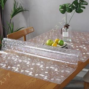 こたつ天板保護シート 天板サイズ80×120cm 透明 キズ防止 （ 貼って