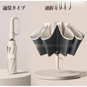 日傘 折りたたみ傘 逆さ傘 晴雨兼用 雨傘 メ...の詳細画像3