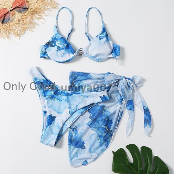 水着 レディース ビキニ 水着セット スイムウェア  ホルターネック セパレート パッド付き ワイヤ...