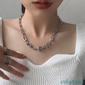 ディオール Dior ネックレス リボン＆ロゴ メタル/ラインストーン