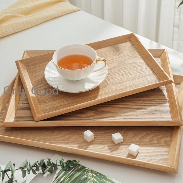 木製トレー 40cm*30cm*3cm　トレイ￥/天然木￥/お茶￥/長角膳