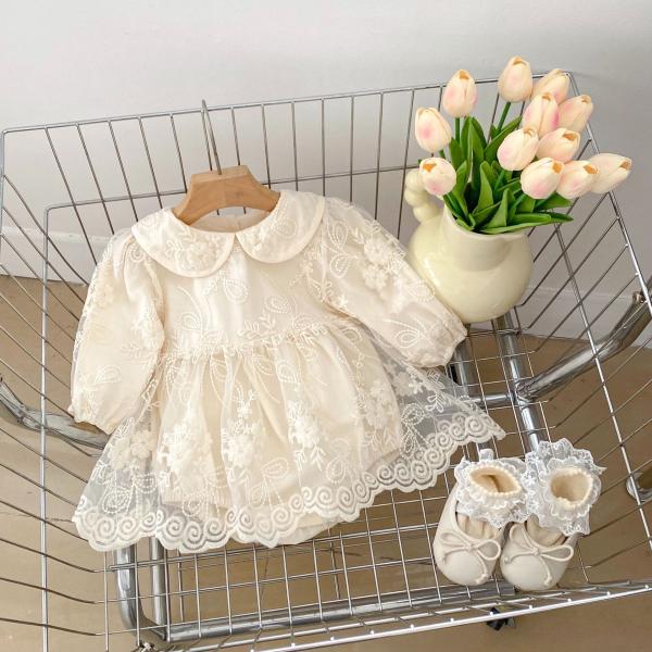 ベビードレス 子供ドレス  女の子 ベビー服 赤ちゃん ワンピース 可愛い 結婚式 発表会 お宮参り...