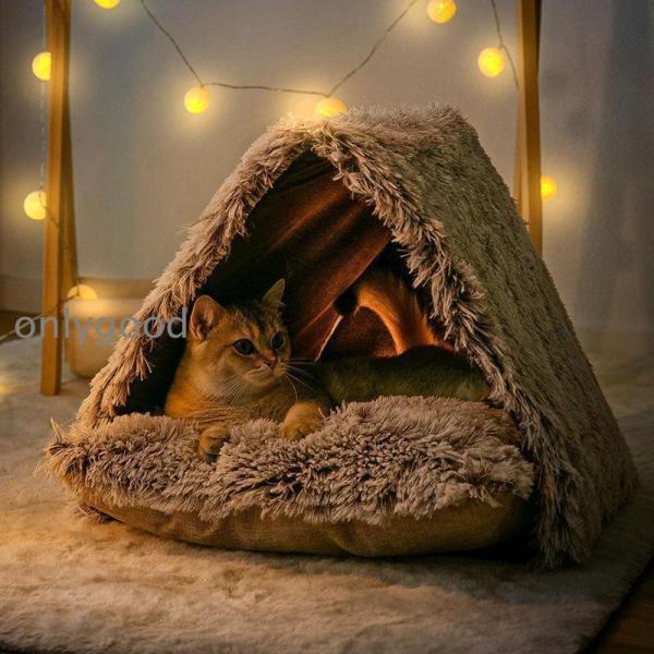 犬 ティピーテント テント 犬用ベッド 猫用ベッド ドッグハウス おしゃれ 室内用