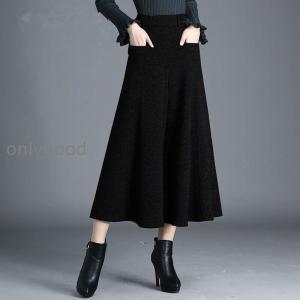 ワイドパンツ ガウチョパンツ レディース 秋冬...の詳細画像1