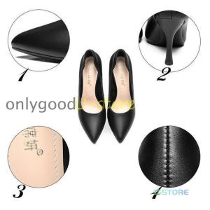 パンプス レディース ヒールパンプス 本革 ラ...の詳細画像2