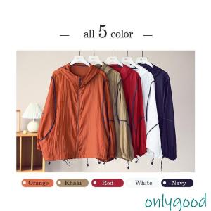 uvカット パーカー uv パーカー 涼しい ...の詳細画像1