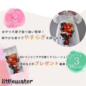 ドライフラワー ソープフラワー 造花 バラ カ...の詳細画像4