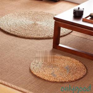 厚さ1.5cm充填なし 座禅を組む 藤編 草編フ...の商品画像