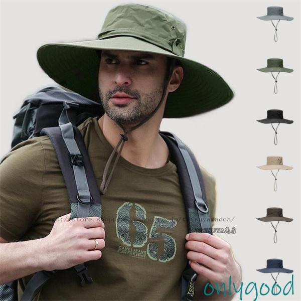 帽子 メンズ 大きいサイズ サファリハット アドベンチャーハット 登山 ツバ広 UVカット 釣り レ...