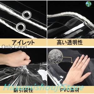 防水シート 防雨 透明シート タープ シート ...の詳細画像4