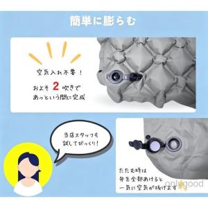 レジャーシート アウトドア クッション エアー...の詳細画像4