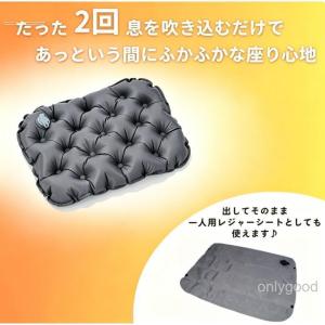 レジャーシート アウトドア クッション エアー...の詳細画像5