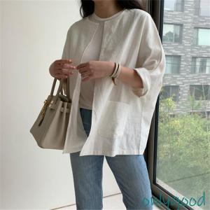 カーディガン レディース 春 夏 秋 7分袖 ノ...の商品画像