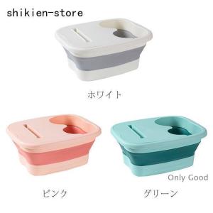 フットバス 折りたたみ 足湯バケツ 足浴器 蓋...の詳細画像1