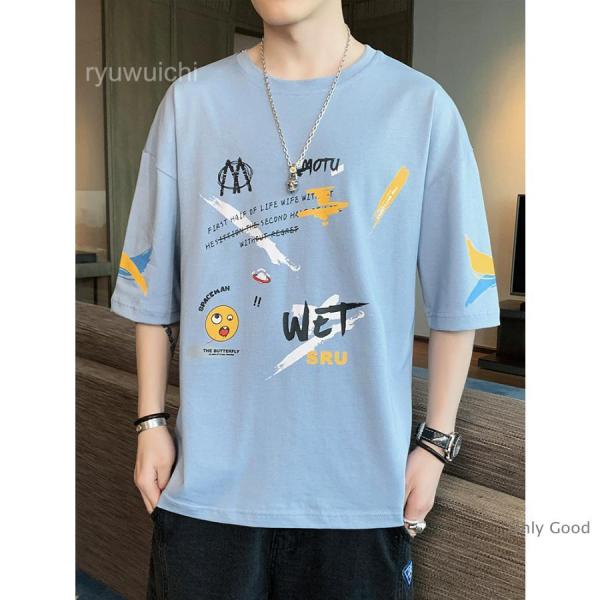 tシャツ メンズ ティーシャツ 半袖tシャツ アメカジ クルーネック 英字柄 肩落ち ファッション ...