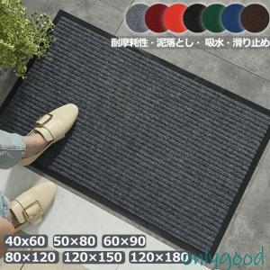 CHICHIC玄関マット 屋外 泥落とし 滑り止め 吸水 店舗用玄関マット