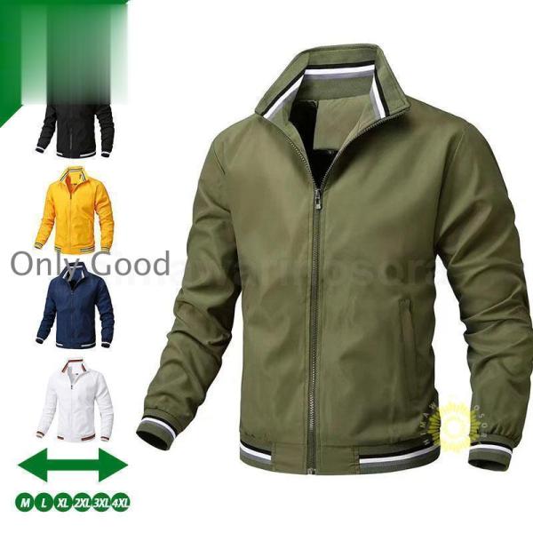 ゴルフジャケット メンズ ゴルフウェア 春秋冬 ゴルフパーカー アウター ブルゾン 長袖 ジッパー ...