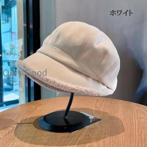 2024冬帽子レディース秋冬バケットハットボア...の詳細画像3