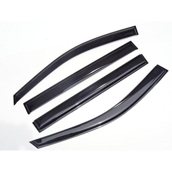 マツダ　ブラックスモーク　ドア サイド ウインドウ バイザー　MPV LW3W LWFW 1999年...