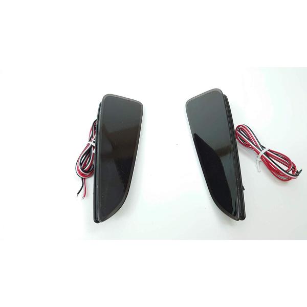 スモークレンズ　トヨタ 66連 LED リフレクター リアバンパー ライト  ランプ　Ｃ−ＨＲ　NG...