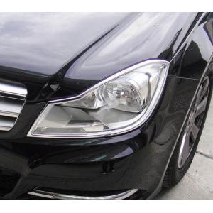 メルセデス ベンツ メッキ サイドモール ガーニッシュ W204 C180 C200 