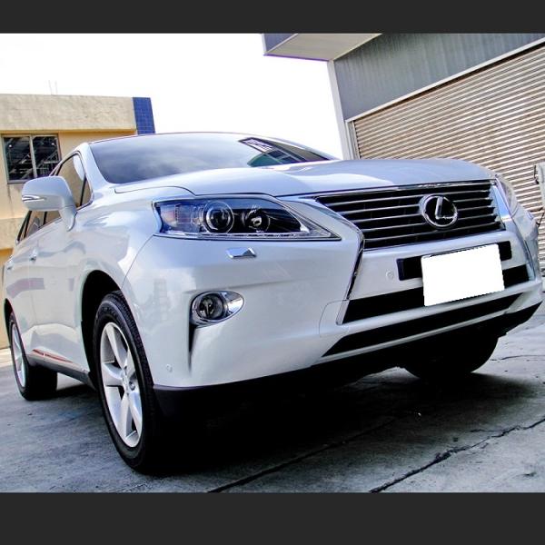 レクサス メッキ ヘッドライト ヘッドランプ リング RX270 RX350 RX450ｈ Fスポー...