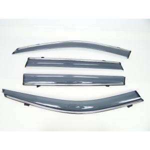 高品質♪ メッキ モール ベンツ ドアバイザー サイドバイザー X167