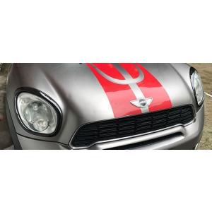 憧れ仕様に♪ BMW MINI ヘッドライト リング ガーニッシュ ミニ R60 クロスオーバー ワ...