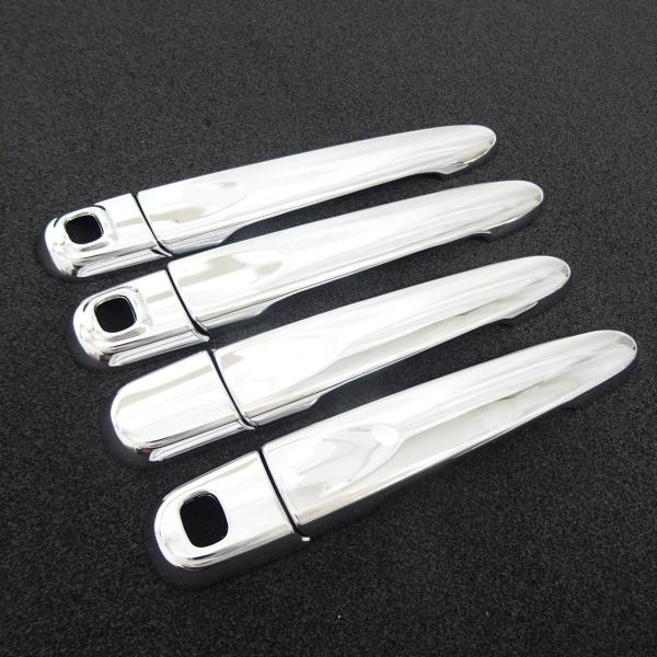 激鏡面仕上げ♪ スバル メッキ ドアハンドル カバー シフォンカスタム LA600F LA610F ...