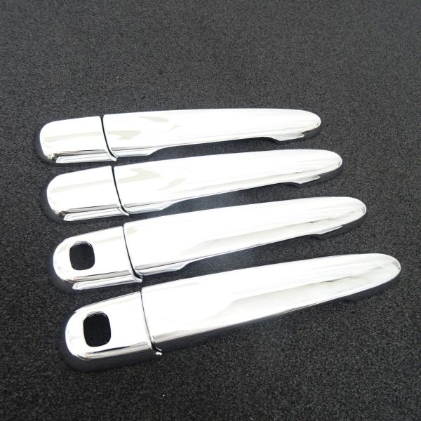 激鏡面仕上げ♪ スバル メッキ ドアハンドル カバー ステラカスタム LA100F LA110F カ...