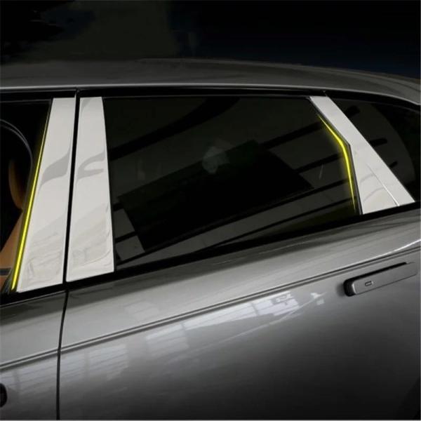 鏡面仕上げ♪ ステンレス ピラー ガーニッシュ ランドローバー レンジローバー ヴェラール S SE...