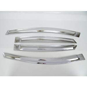 高品質♪ メッキ モール ベンツ ドアバイザー サイドバイザー X167