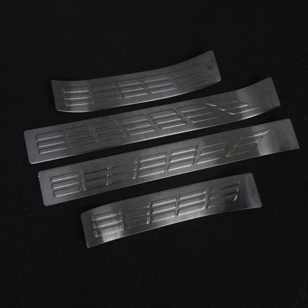 高グーレド化♪ ダイハツ ブラックチタンルック インナー ステンレス スカッフプレート ロッキー A...