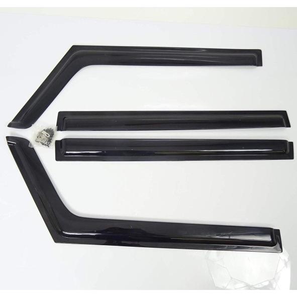 高品質♪ 安心ビス付き♪ ドアバイザー サイドバイザー ダイハツ タント タントカスタム L350S...