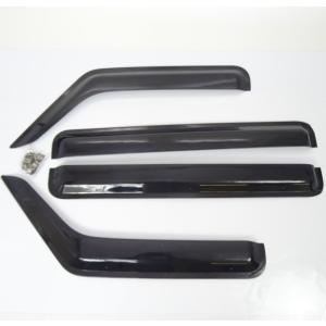 安心ビス付き♪ メッキ モール ドアバイザー サイドバイザー