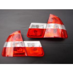 BMW BMW 3シリーズ E46 後期 クーペ 04-05y テールランプ リア LED
