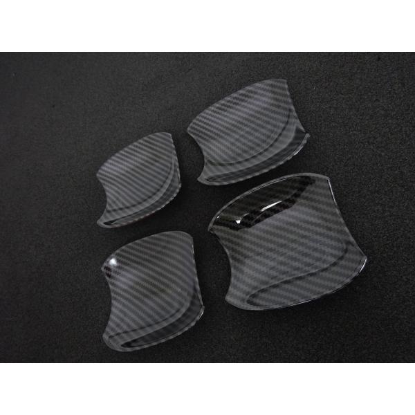 スポーティ全開♪ カーボン ルック ドアハンドル カバー RAV4 50 系  X G アドベンチャ...