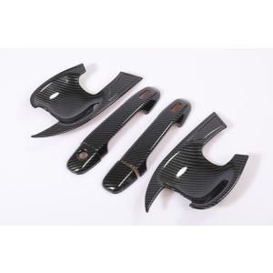 スポーティ全開♪ カーボン ルック ドアハンドル カバー ドアノブ &amp; プロテクター C-HR NG...