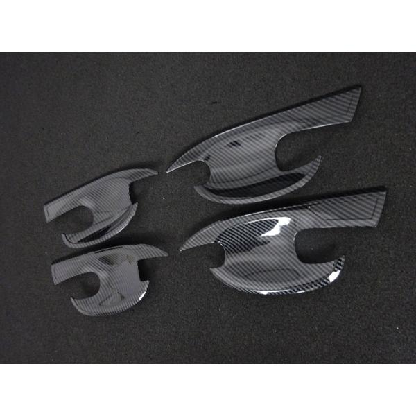 スポーティ全開♪ カーボン ルック ドアハンドル カバー マツダ CX-30 DM8P DMEP D...